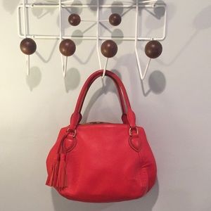 Peyton Smooth Leather Satchel